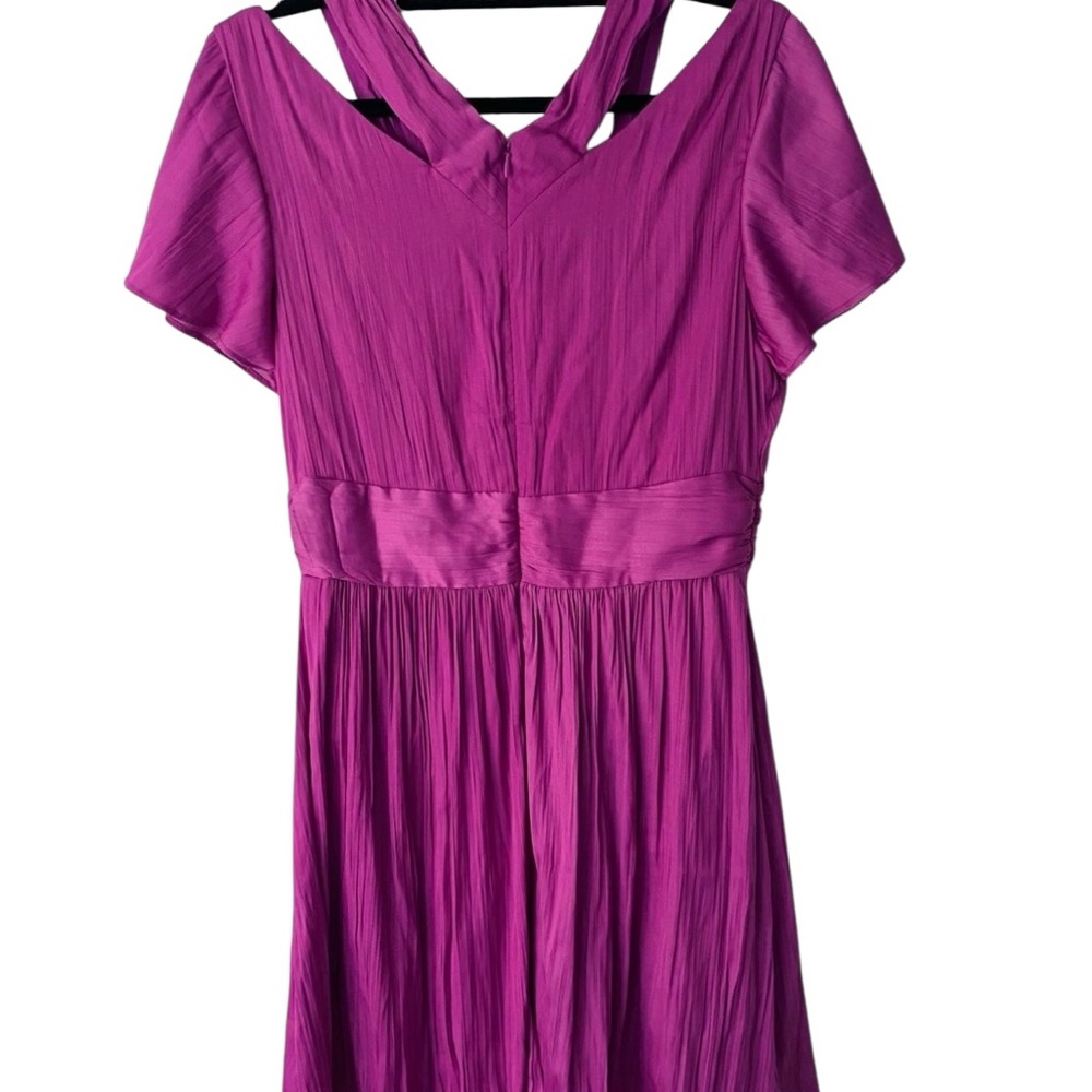 Anthropologie V-Neck Luminous Mini Dress - NWT! - Picture 5 of 8